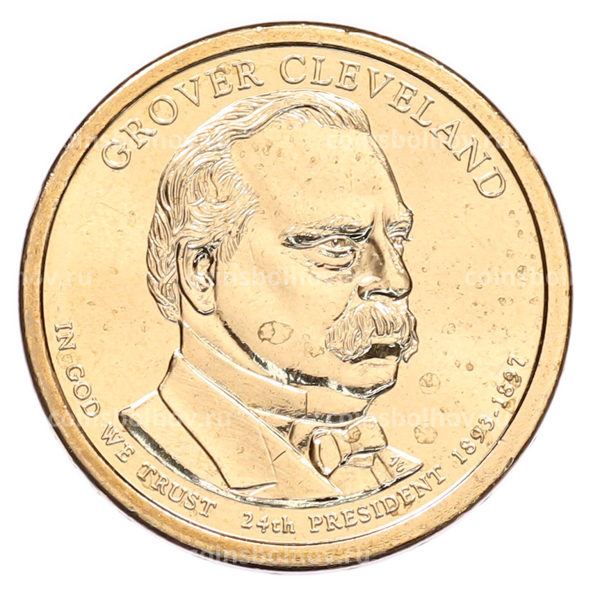 Монета 1 доллар 2012 года (Р) США «24-й президент США Гровер Кливленд»