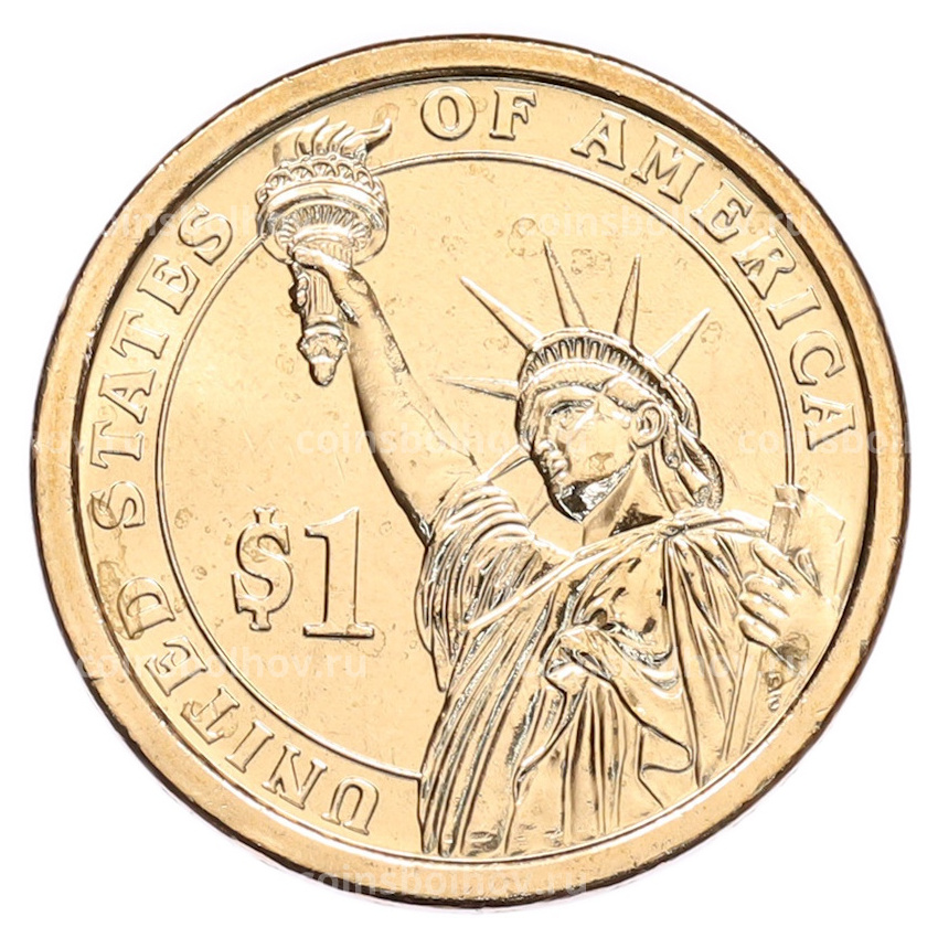 Монета 1 доллар 2012 года (Р) США «24-й президент США Гровер Кливленд» (вид 2)