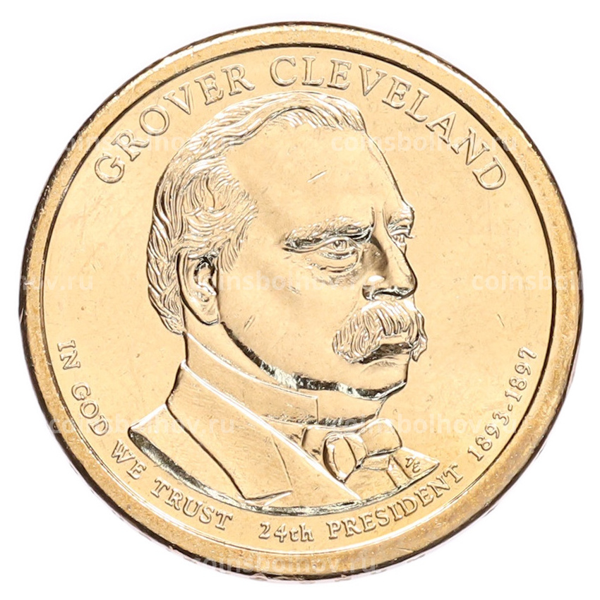 Монета 1 доллар 2012 года (Р) США «24-й президент США Гровер Кливленд»