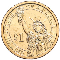 Монета 1 доллар 2012 года (Р) США «24-й президент США Гровер Кливленд» (реверс)