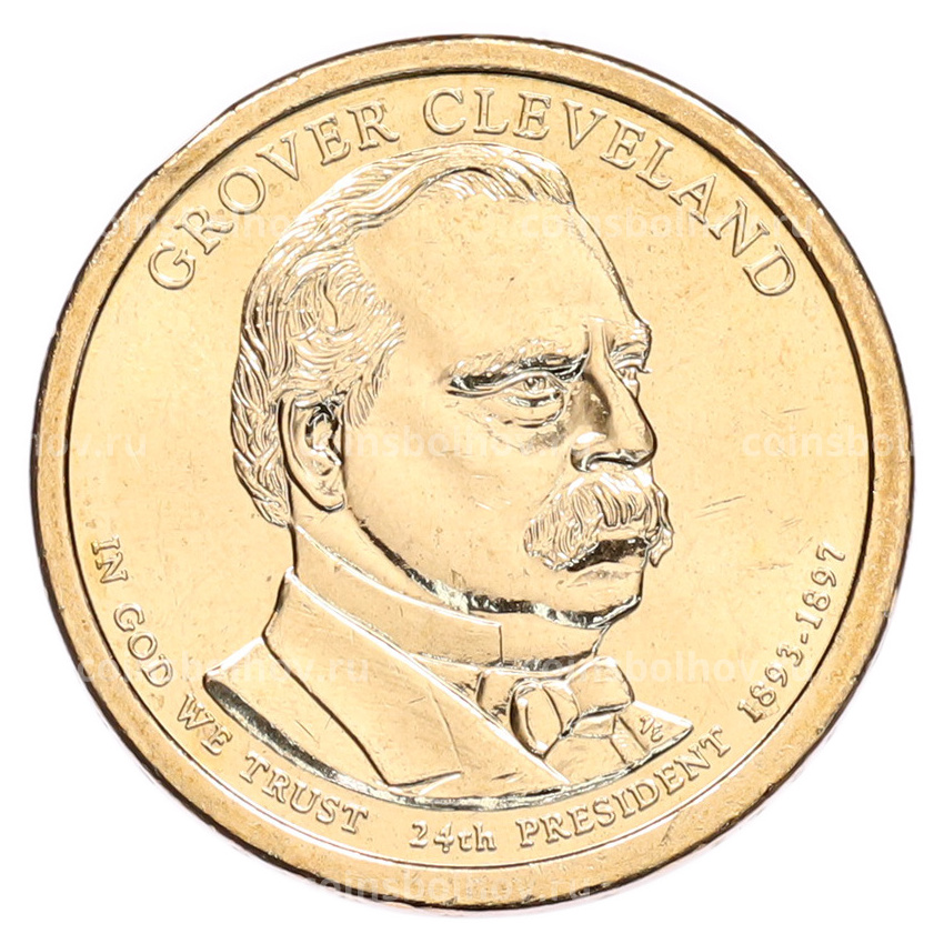 Монета 1 доллар 2012 года (Р) США «24-й президент США Гровер Кливленд»
