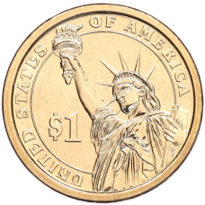 Монета 1 доллар 2012 года (Р) США «24-й президент США Гровер Кливленд» (реверс)