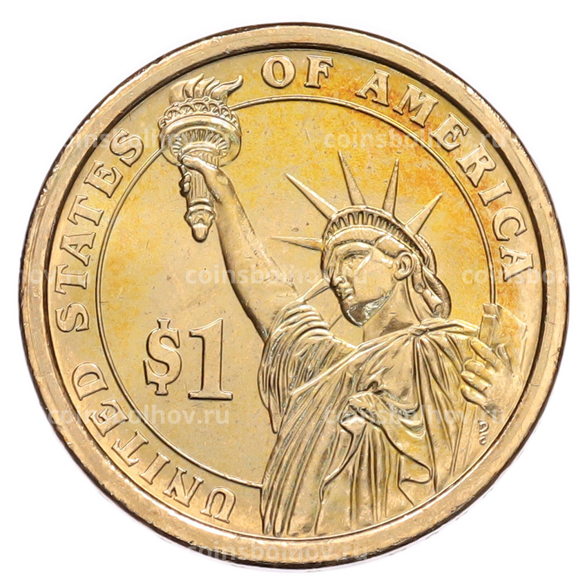 Монета 1 доллар 2012 года (Р) США «24-й президент США Гровер Кливленд» (вид 2)