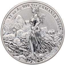 Монета 5 марок 2024 года Германия «Аллегория Германии» (аверс)