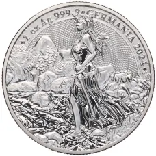 Монета 5 марок 2024 года Германия «Аллегория Германии» (аверс)
