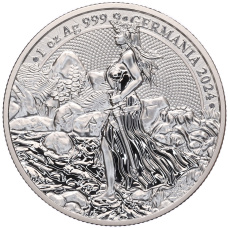 Монета 5 марок 2024 года Германия «Аллегория Германии» (аверс)