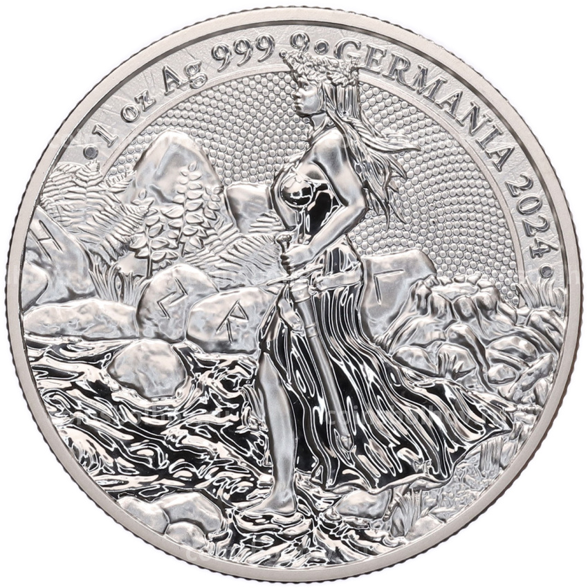 Монета 5 марок 2024 года Германия «Аллегория Германии»