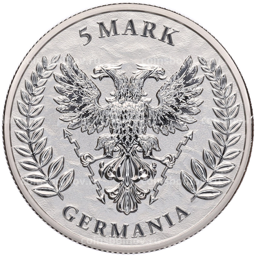 Монета 5 марок 2024 года Германия «Аллегория Германии» (вид 2)