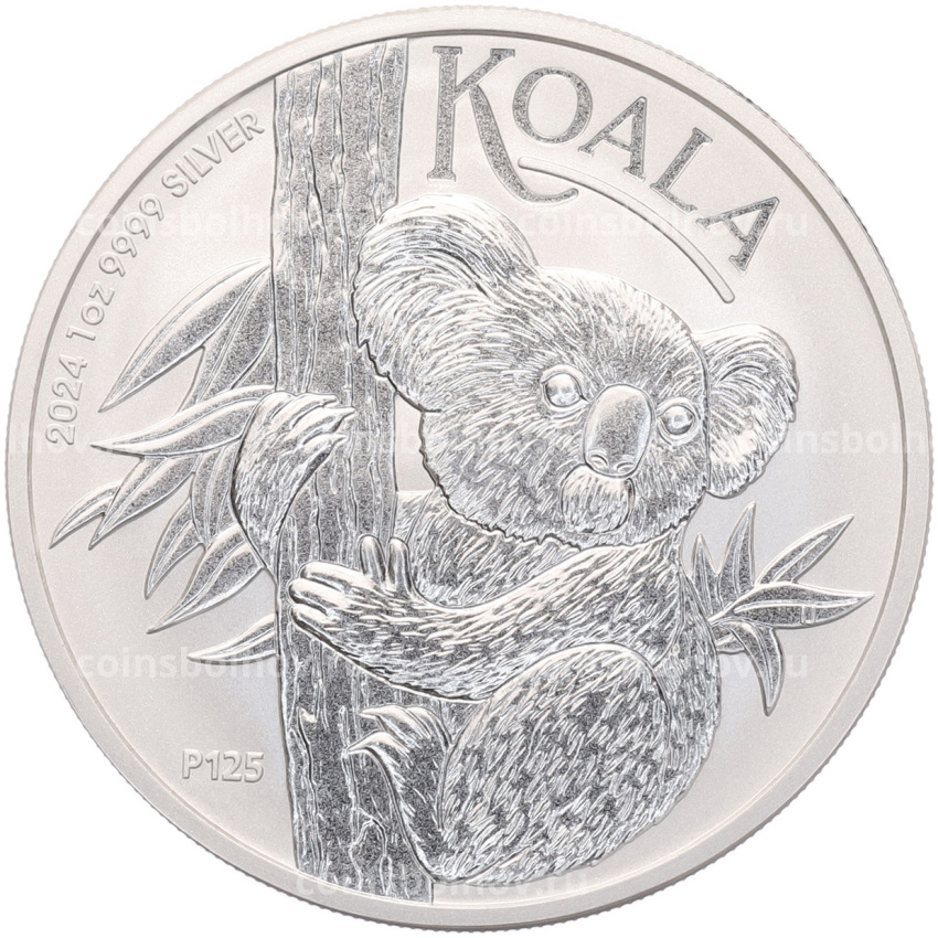 Монета 1 доллар 2024 года Австралия «Австралийская коала»