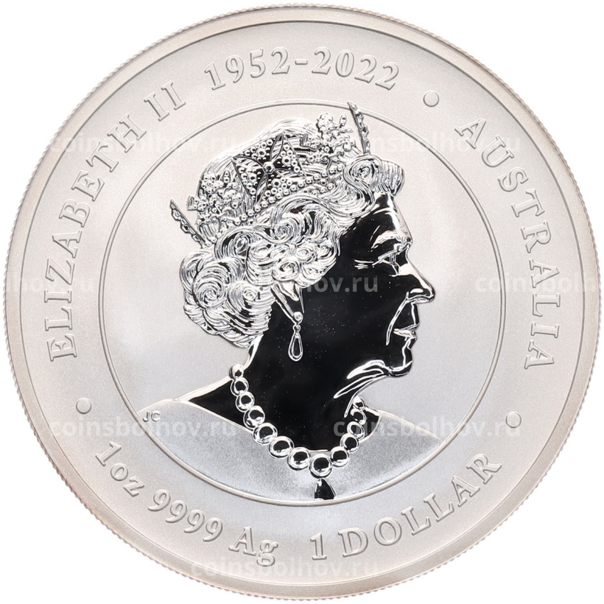 Монета 1 доллар 2024 года Австралия «Китайский гороскоп — Год дракона» (вид 2)