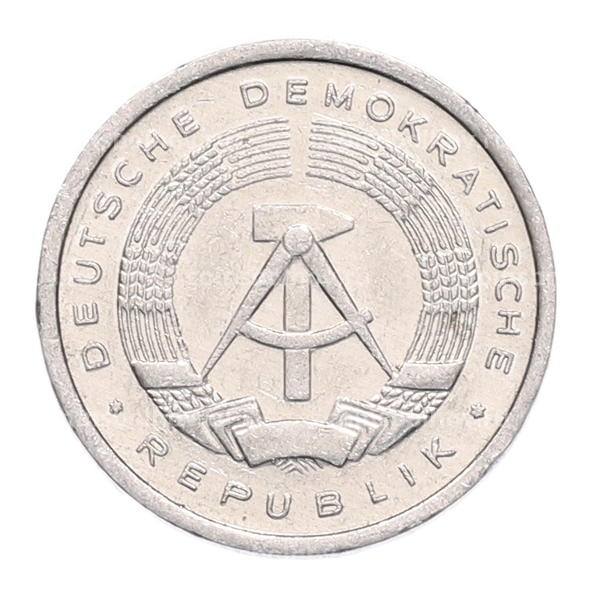 Монета 1 пфенниг 1985 года Восточная Германия (ГДР) (вид 2)