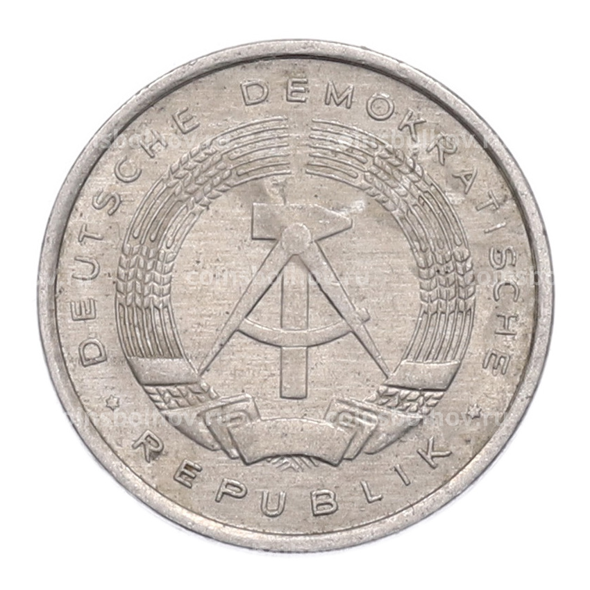 Монета 1 пфенниг 1979 года Восточная Германия (ГДР) (вид 2)