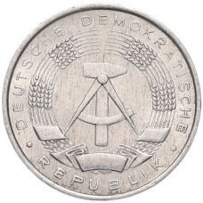 Монета 1 пфенниг 1960 года Восточная Германия (ГДР) (реверс)