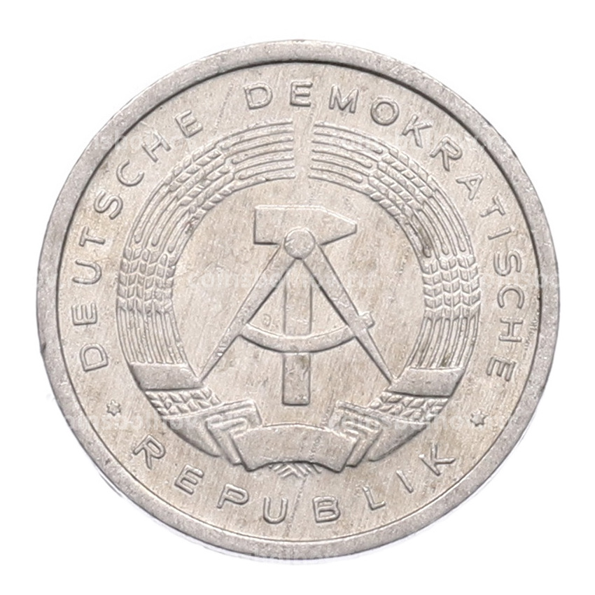 Монета 1 пфенниг 1983 года Восточная Германия (ГДР) (вид 2)