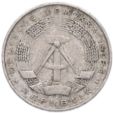 Монета 1 пфенниг 1961 года Восточная Германия (ГДР) (реверс)