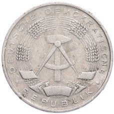 Монета 1 пфенниг 1963 года Восточная Германия (ГДР) (реверс)