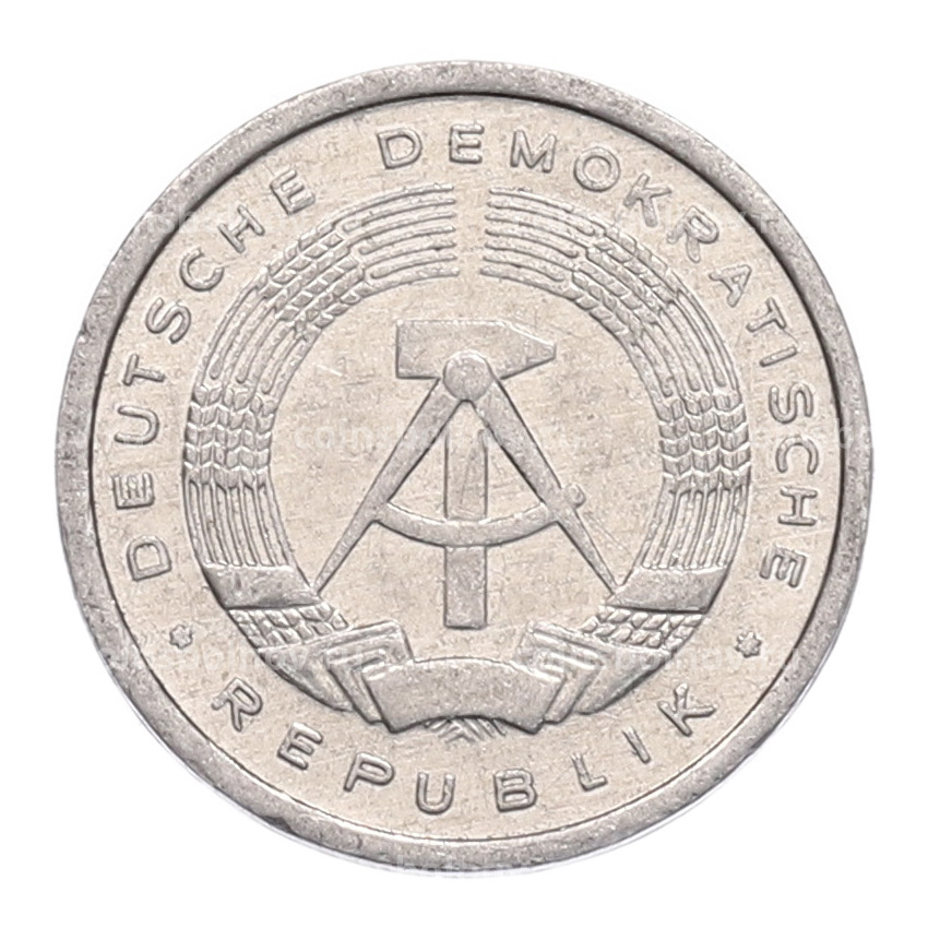 Монета 1 пфенниг 1983 года Восточная Германия (ГДР) (вид 2)