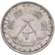 Монета 1 пфенниг 1961 года Восточная Германия (ГДР) (реверс)