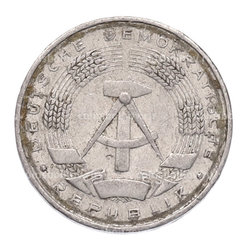 Монета 1 пфенниг 1961 года Восточная Германия (ГДР) (вид 2)