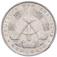 Монета 1 пфенниг 1961 года Восточная Германия (ГДР) (реверс)