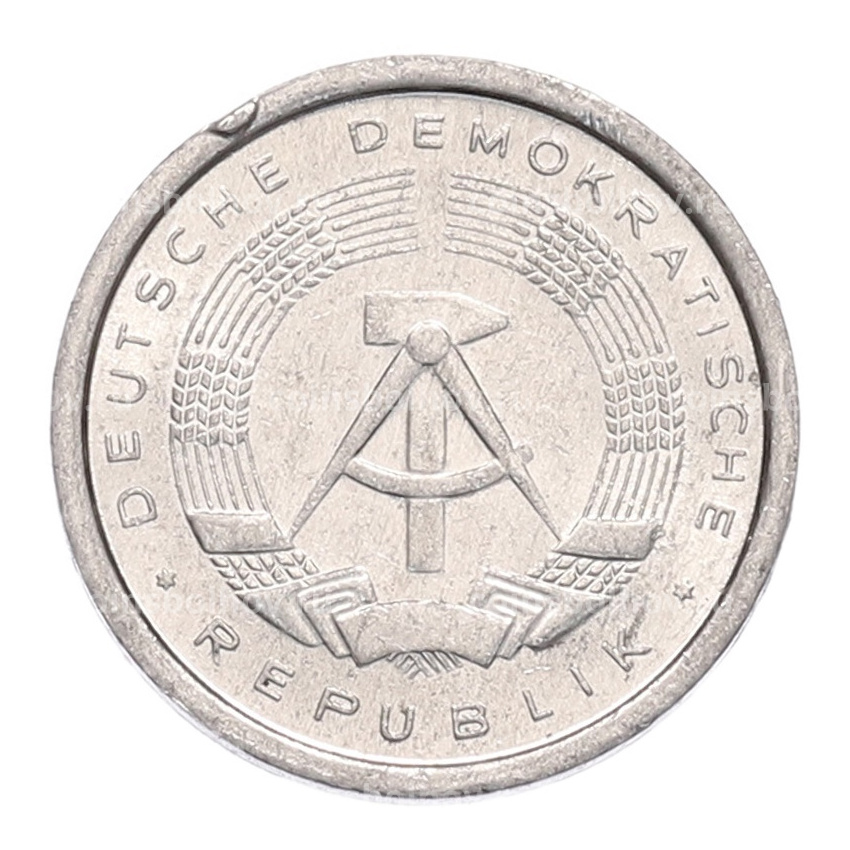 Монета 1 пфенниг 1988 года Восточная Германия (ГДР) (вид 2)