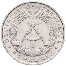 Монета 1 пфенниг 1968 года Восточная Германия (ГДР) (реверс)