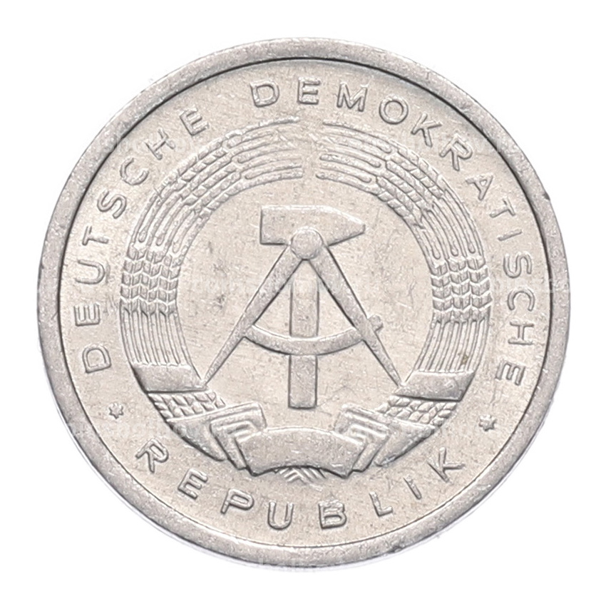 Монета 1 пфенниг 1983 года Восточная Германия (ГДР) (вид 2)