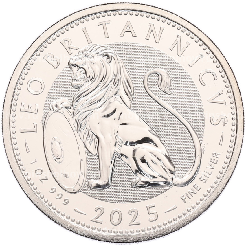 Монета 2 фунта 2025 года Великобритания «Британский Лев»