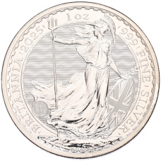 Монета 2 фунта 2025 года Великобритания «Британия» (аверс)