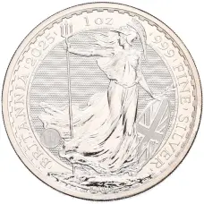 Монета 2 фунта 2025 года Великобритания «Британия» (аверс)