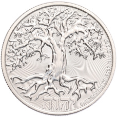 Монета 2 доллара 2023 года Ниуэ «Дерево жизни» (аверс)