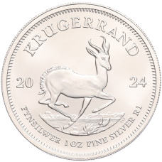 Монета 1 крюгеррэнд 2024 года ЮАР (аверс)
