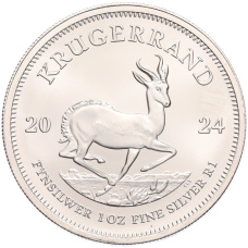 Монета 1 крюгеррэнд 2024 года ЮАР (аверс)