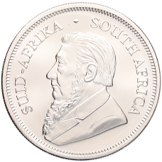 Монета 1 крюгеррэнд 2024 года ЮАР (реверс)