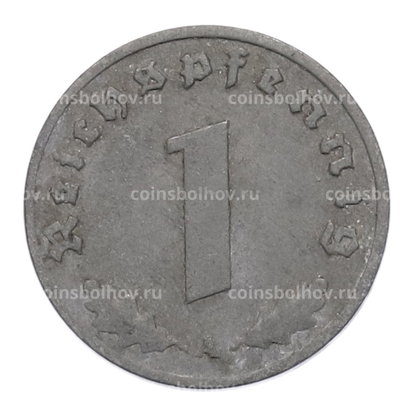Монета 1 рейхспфенниг 1940 года A Германия (вид 2)