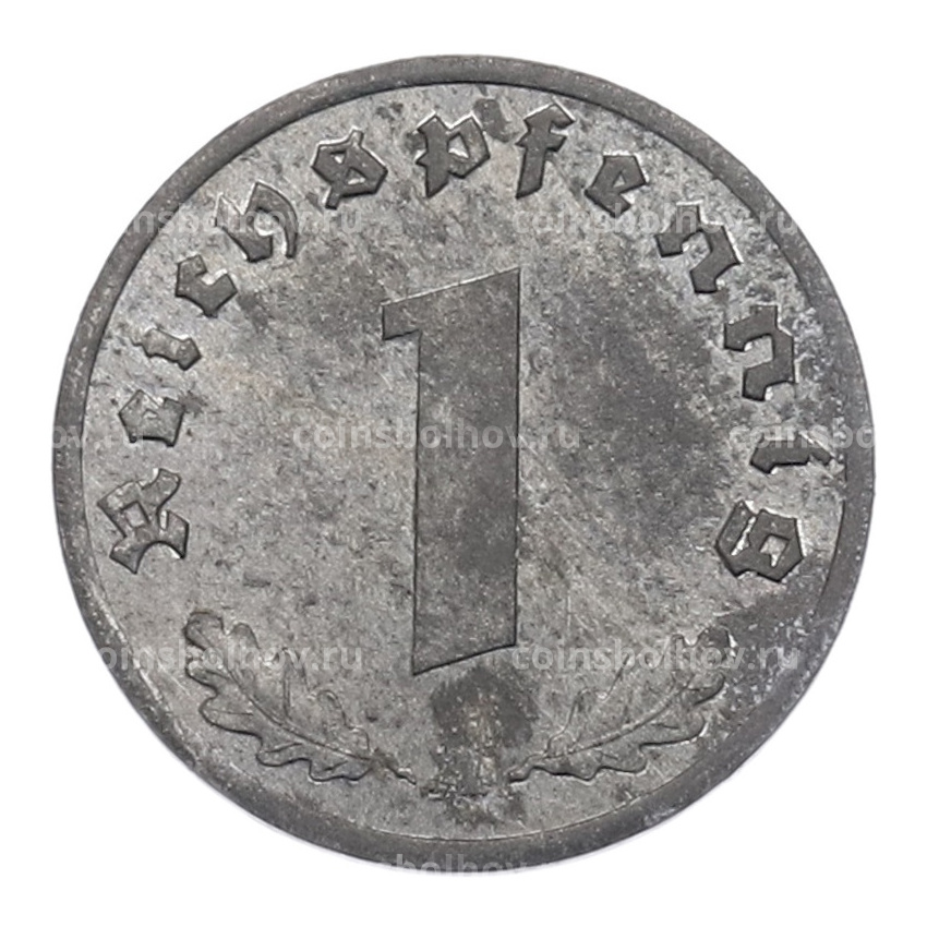 Монета 1 рейхспфенниг 1944 года A Германия (вид 2)