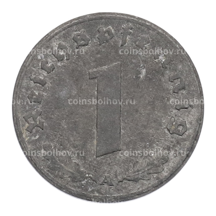 Монета 1 рейхспфенниг 1944 года A Германия (вид 2)