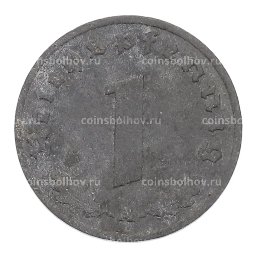 Монета 1 рейхспфенниг 1944 года A Германия (вид 2)