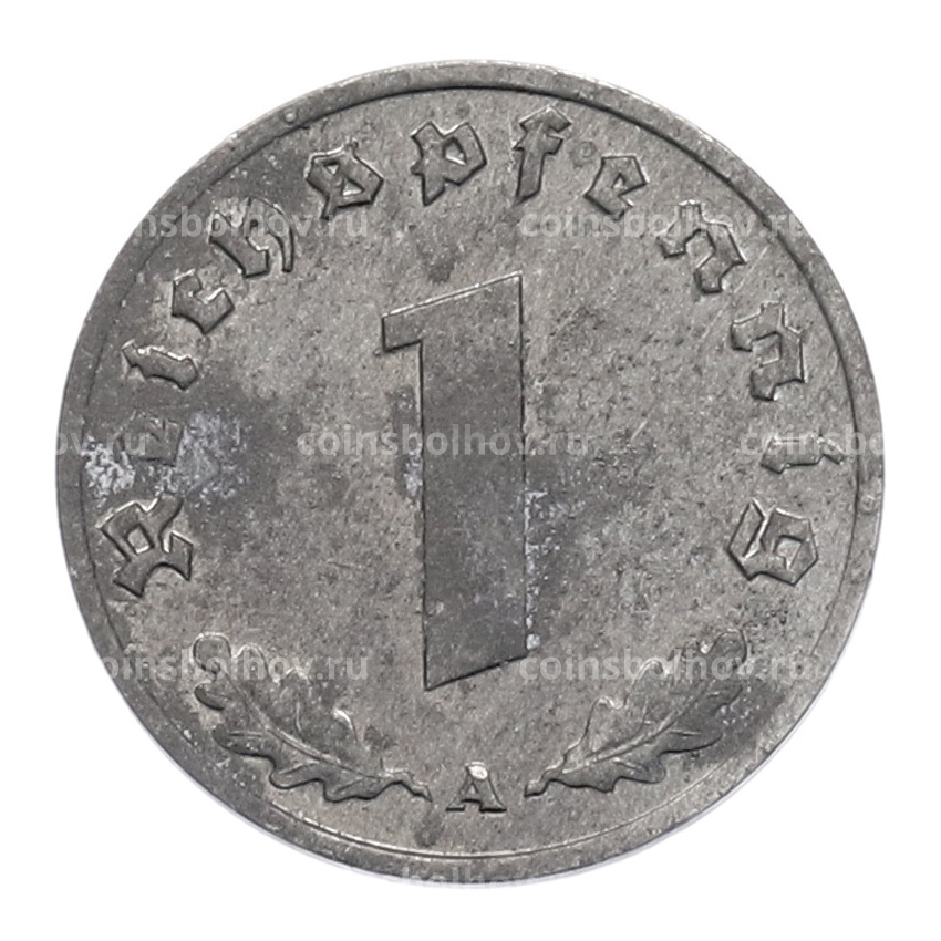 Монета 1 рейхспфенниг 1944 года A Германия (вид 2)