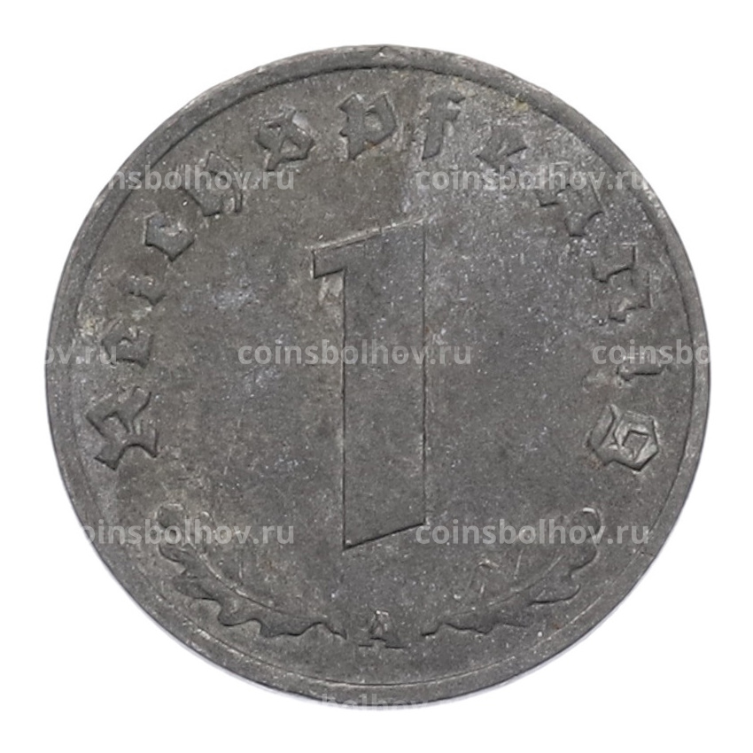 Монета 1 рейхспфенниг 1944 года A Германия (вид 2)