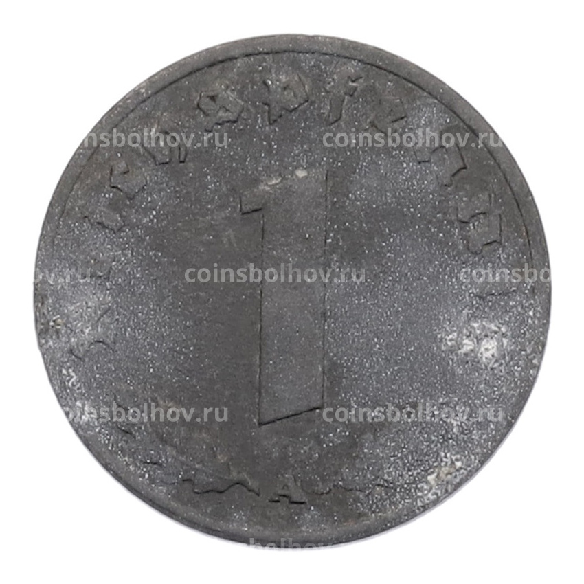 Монета 1 рейхспфенниг 1944 года A Германия (вид 2)