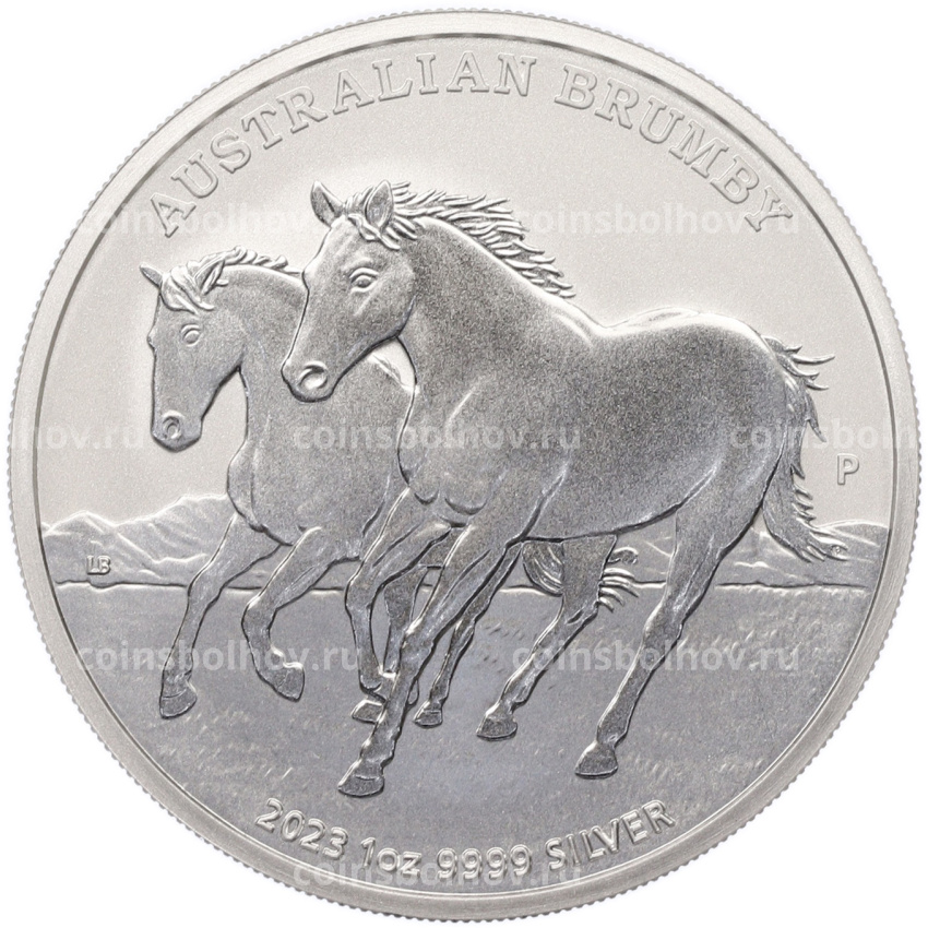 Монета 1 доллар 2023 года Австралия «Австралийский брамби»