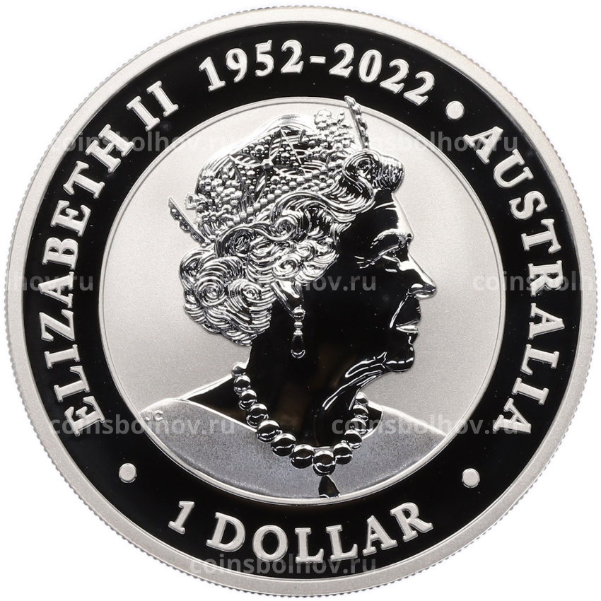 Монета 1 доллар 2023 года Австралия «Австралийский брамби» (вид 2)