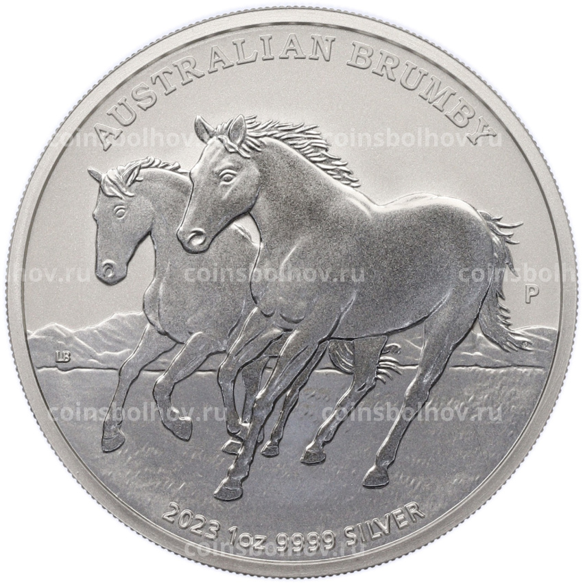 Монета 1 доллар 2023 года Австралия «Австралийский брамби»