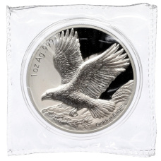Монета 1 доллар 2025 года Самоа «Беркут» (аверс)