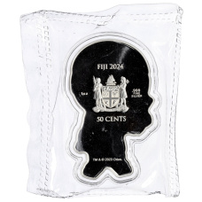 Монета 50 центов 2024 года Фиджи «Робокоп» (реверс)