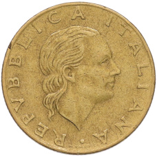 Монета 200 лир 1981 года Италия (реверс)