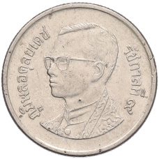 Монета 1 бат 2004 года (BE2547) Таиланд (аверс)