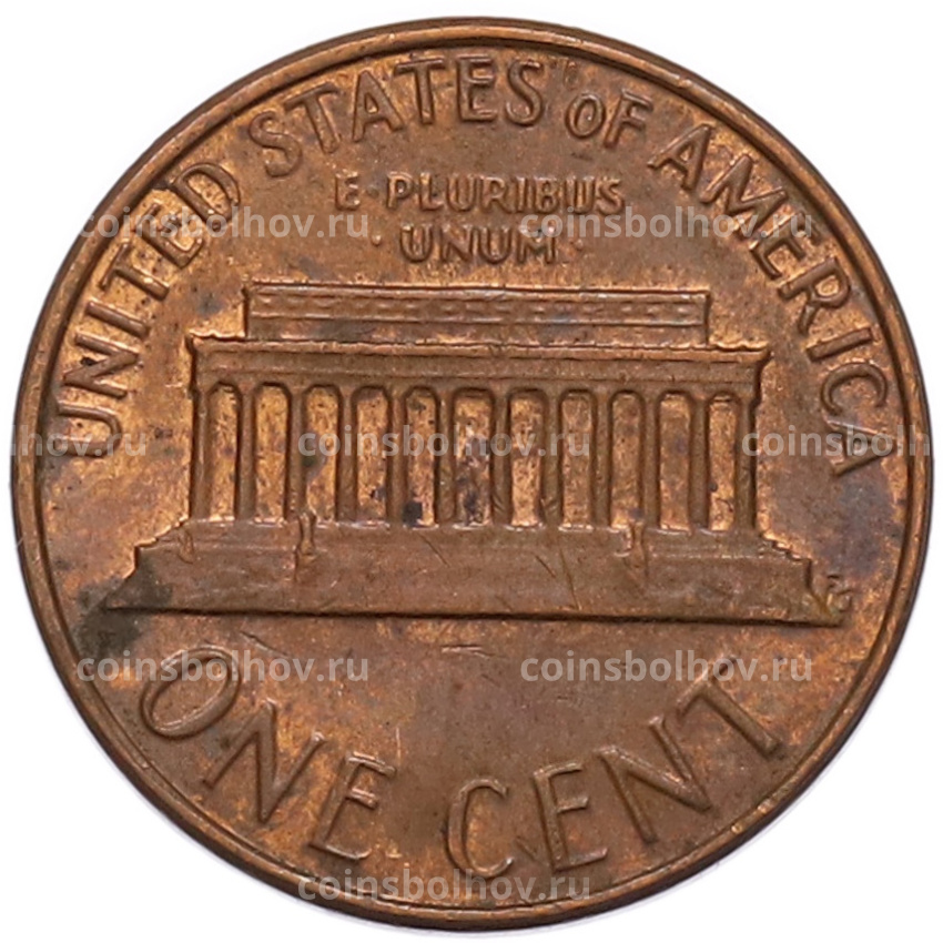 Монета 1 цент 1978 года D США (вид 2)