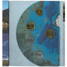 Набор монет 2016 года СПМД Шпицберген «85 лет государственному тресту Арктикуголь» (вид 2)